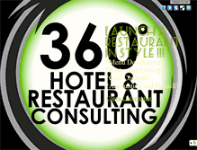 Tablet Screenshot of 360restaurantconsulting.com